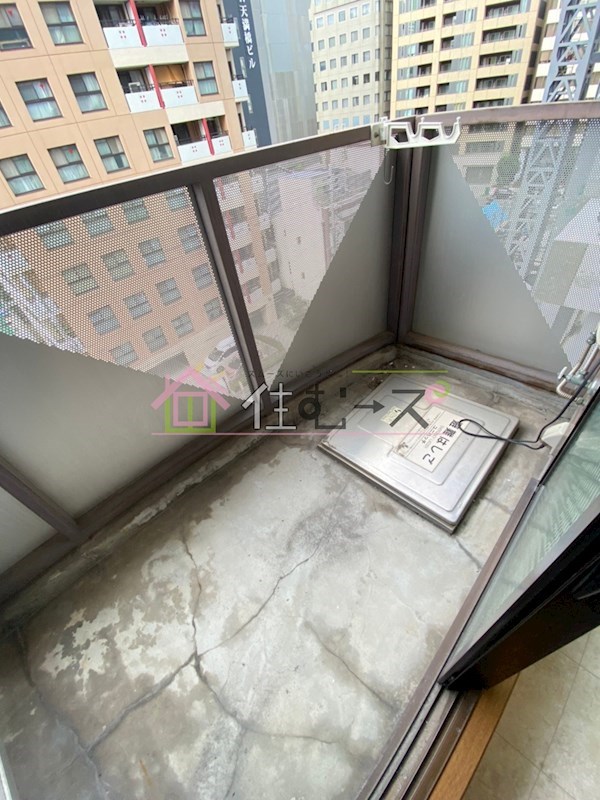 ドエル天満橋 ベランダ