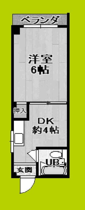 ユーハイム中巽 間取り