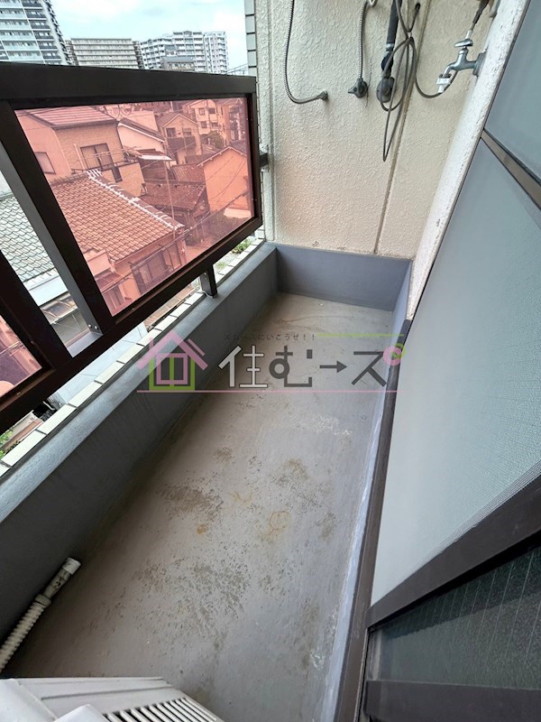 T.Kコーポ ベランダ