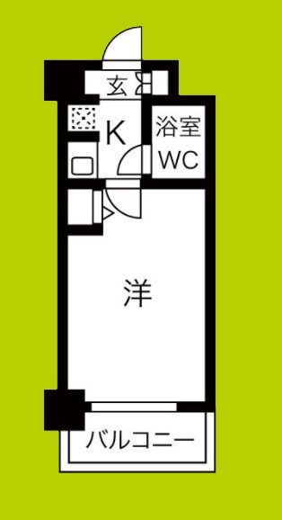 デ・リード弁天町港通 間取り