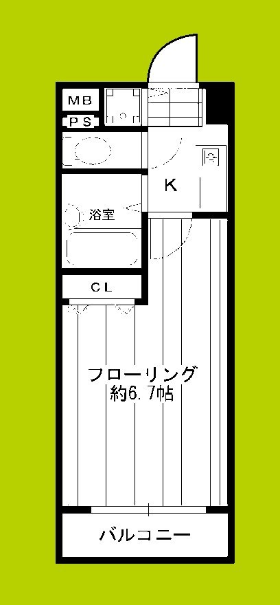 GRECALE天王寺 間取り