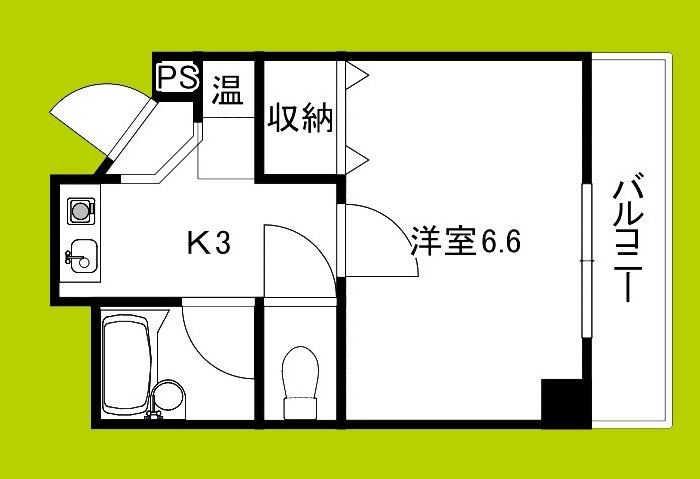エトワールヴィルーR深江駅前 間取り