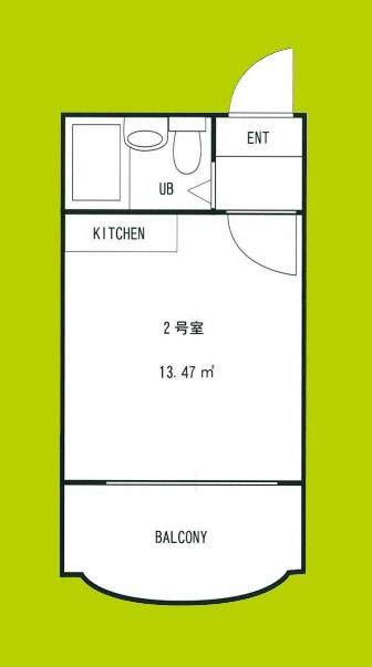サザンドミトリーⅠ 間取り