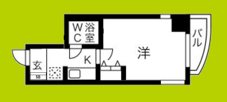 オーキッドヴィラ今里 間取り