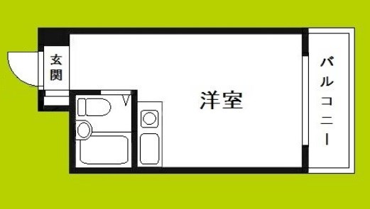 シティハイツ桃谷 間取り