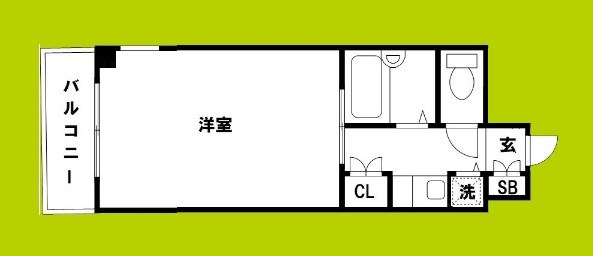 リーガル新大阪Ⅱ 間取り