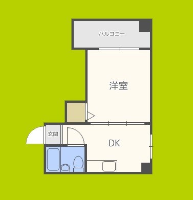 デイズ境川 間取り図