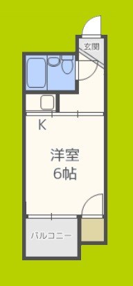 PALMIZIO平野西2 間取り