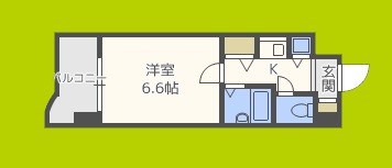 エスティライフ難波西 間取り