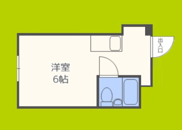 堀江グリーンハイツ 間取り