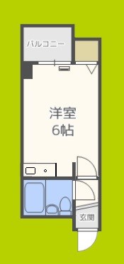 PALMIZIO平野西2 間取り