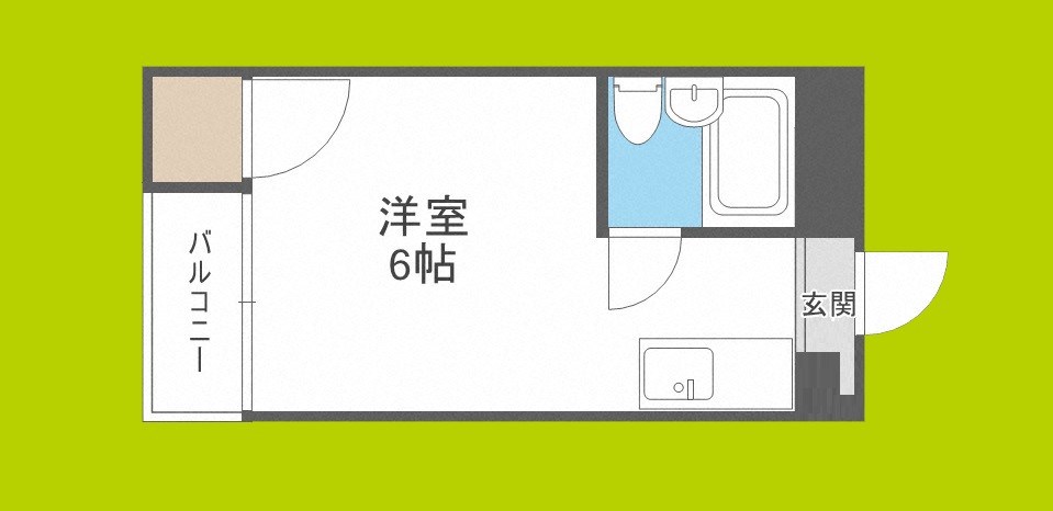 北野第2ハイツ 間取り