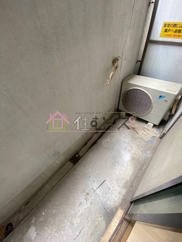 コスモレジデンス北加賀屋Ⅱ ベランダ