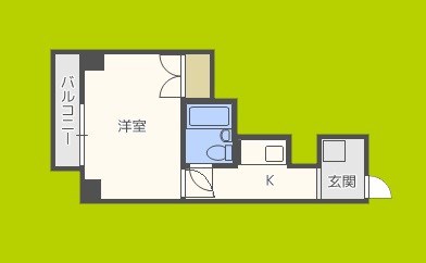 ライズ芦原橋 間取り