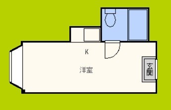 エステマール鶴橋一号館 間取り