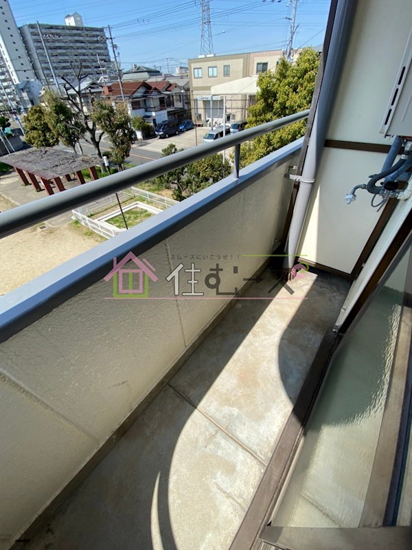 パークサイド平野 ベランダ