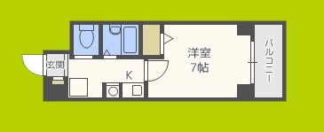 ウィンヒルズ難波西 間取り