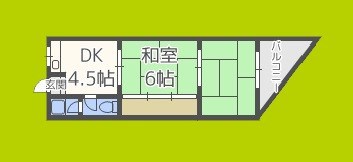 コーポ丘 間取り