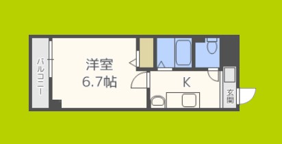 フローライト新大阪 間取り