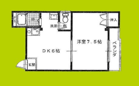 ライフハイツ中宮 間取り