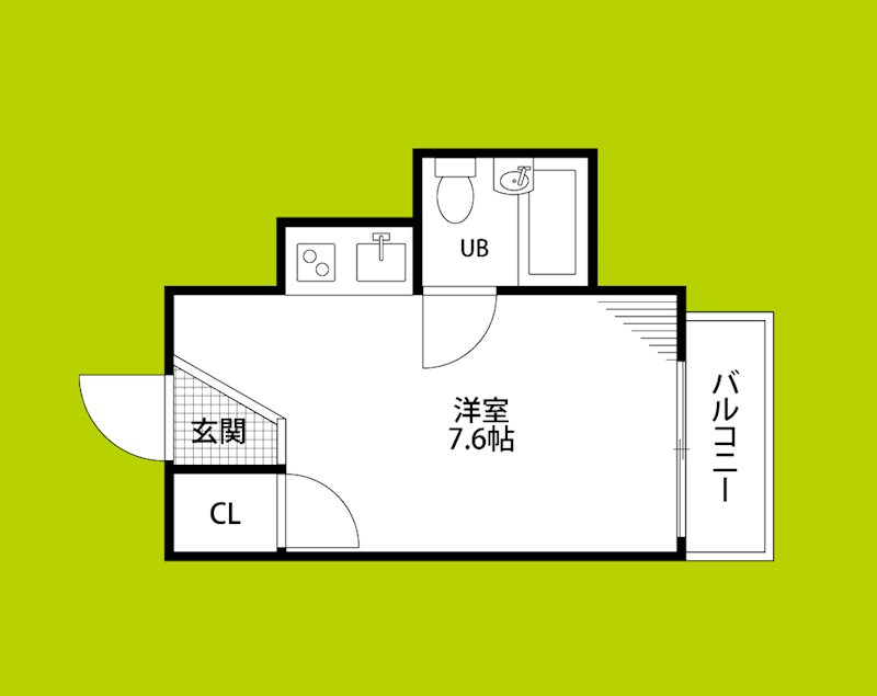 アース湯里 間取り