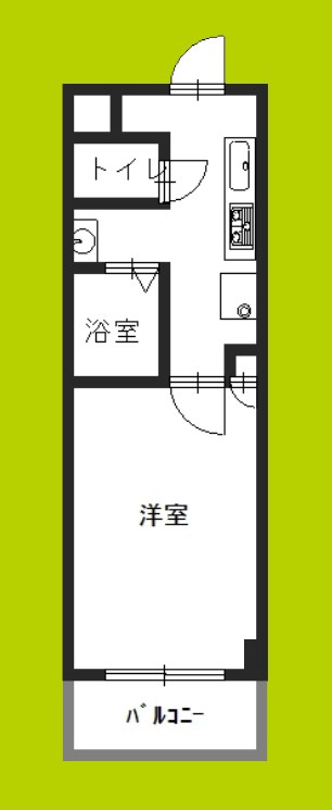 ジュネス住之江 間取り