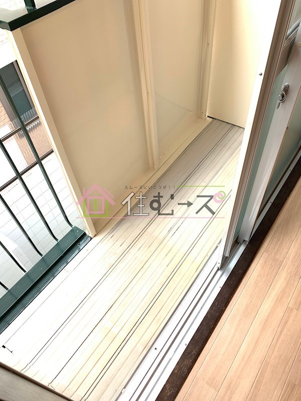 Casa上新庄 ベランダ