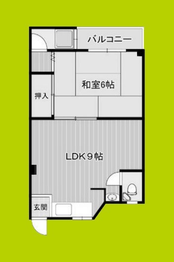 嶋川マンション 間取り