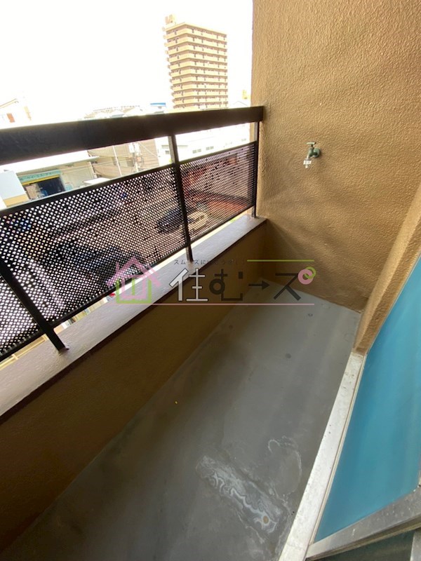 嶋川マンション ベランダ