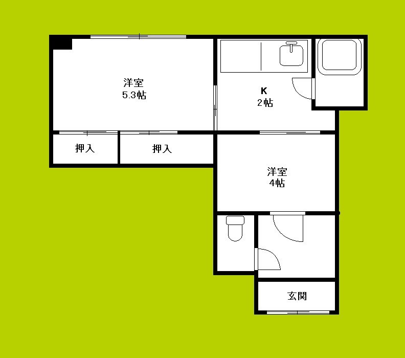 クリアレジデンス弁天町 間取り