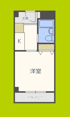 南堀江レヂデンス 間取り