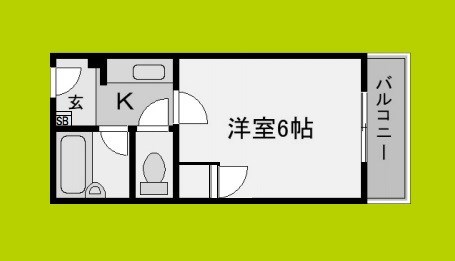カーサ東住吉5 間取り