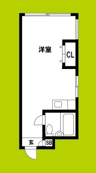 グローリー島之内 間取り