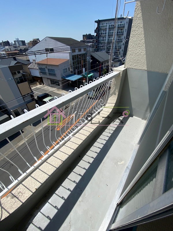 清月マンション ベランダ