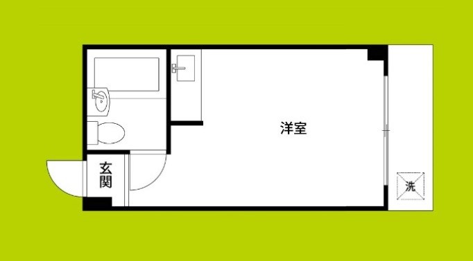メビウス長居レジデンス 間取り