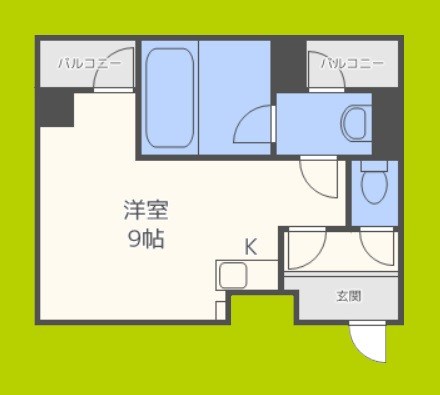 リヴェール阿波座 間取り