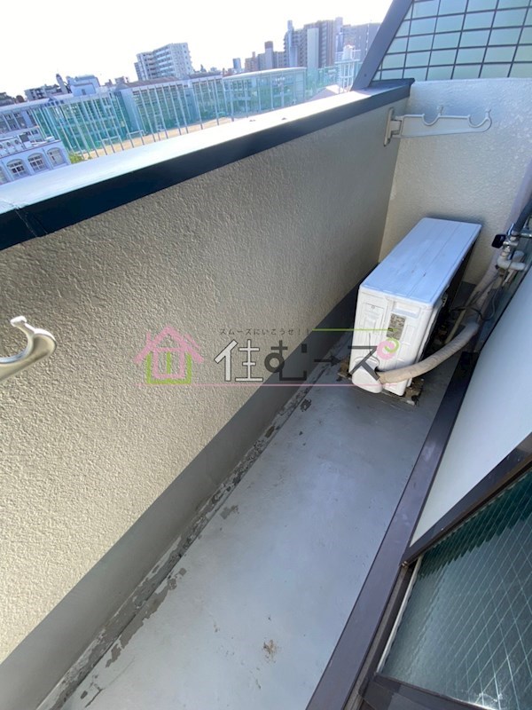 コーポイン美章園＆河堀口 ベランダ