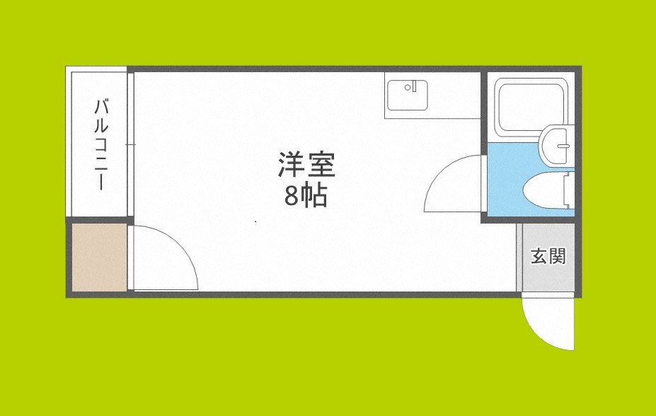 北野第2ハイツ 間取り