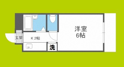 童夢ハイツマナベ 間取り