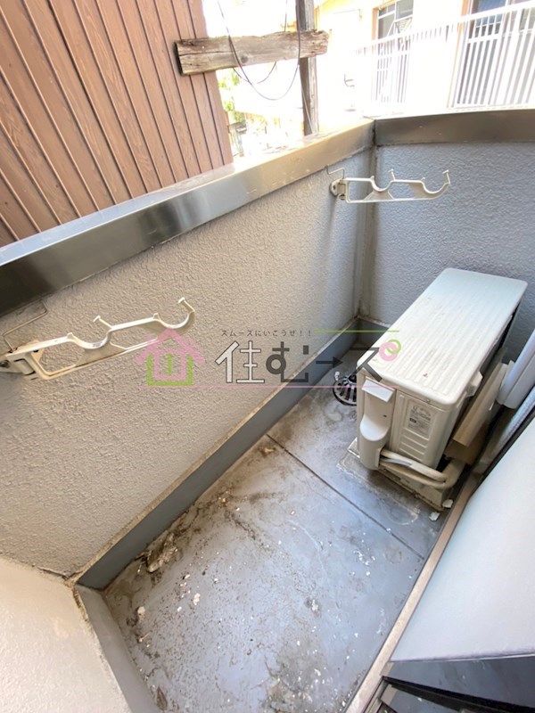 アーバンハイツ上新庄  ベランダ