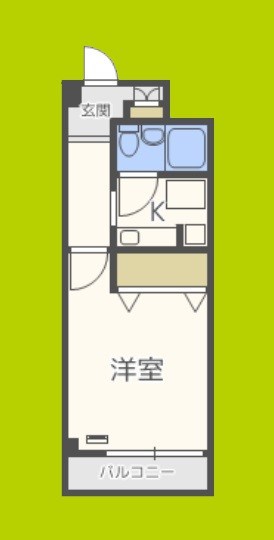 メロディーハイム夕陽丘 間取り