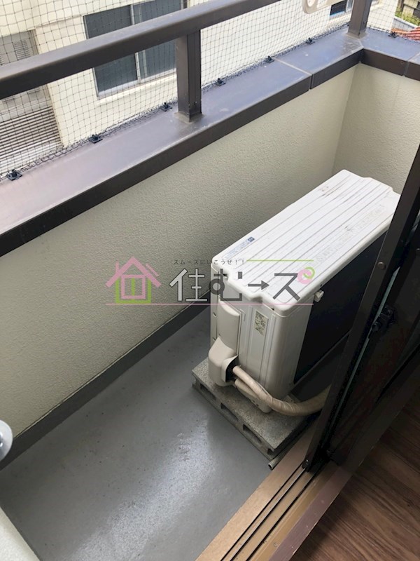 シャンクレール塚本 ベランダ