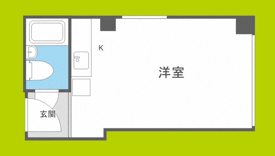 OLA COURT西田辺 間取り