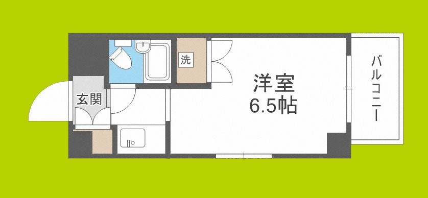メゾン内久宝寺 間取り