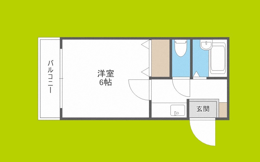 プログレス泉尾 間取り