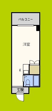 明和ハイツ南江口 間取り