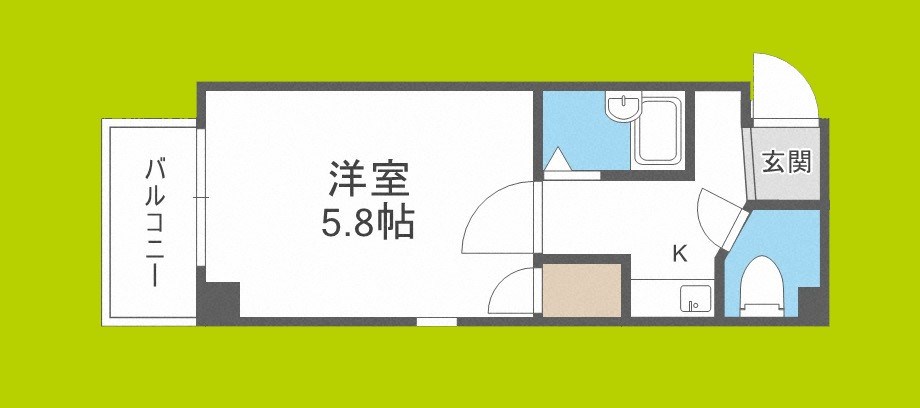 新町エビス 間取り