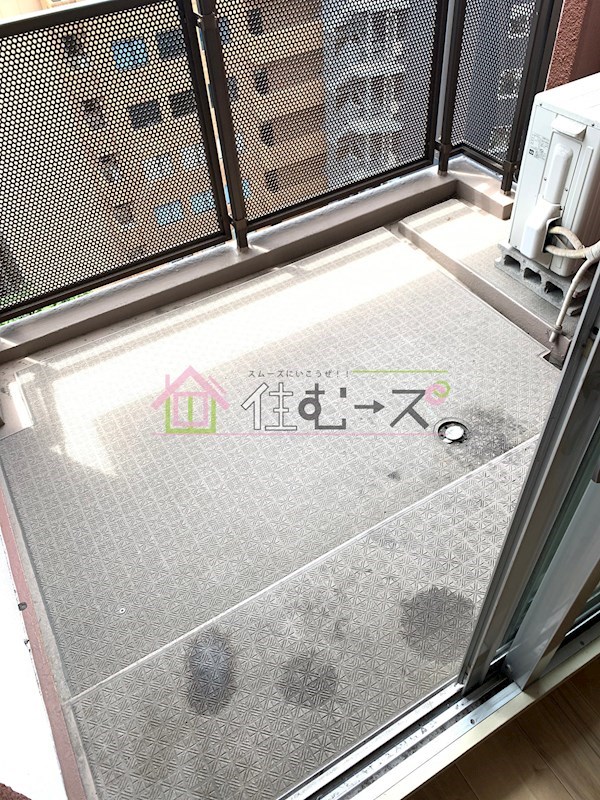 朝日プラザ西天満 ベランダ