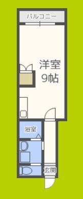 ロイヤルハイツ阿倍野 間取り