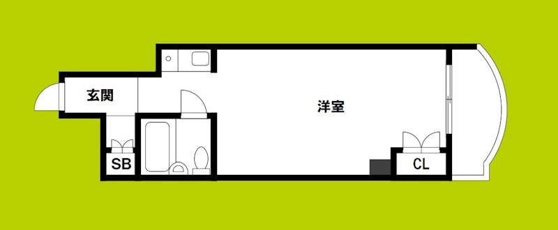 スカイ都島 間取り